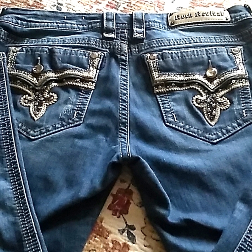 Rock Revival Betty Capris 32